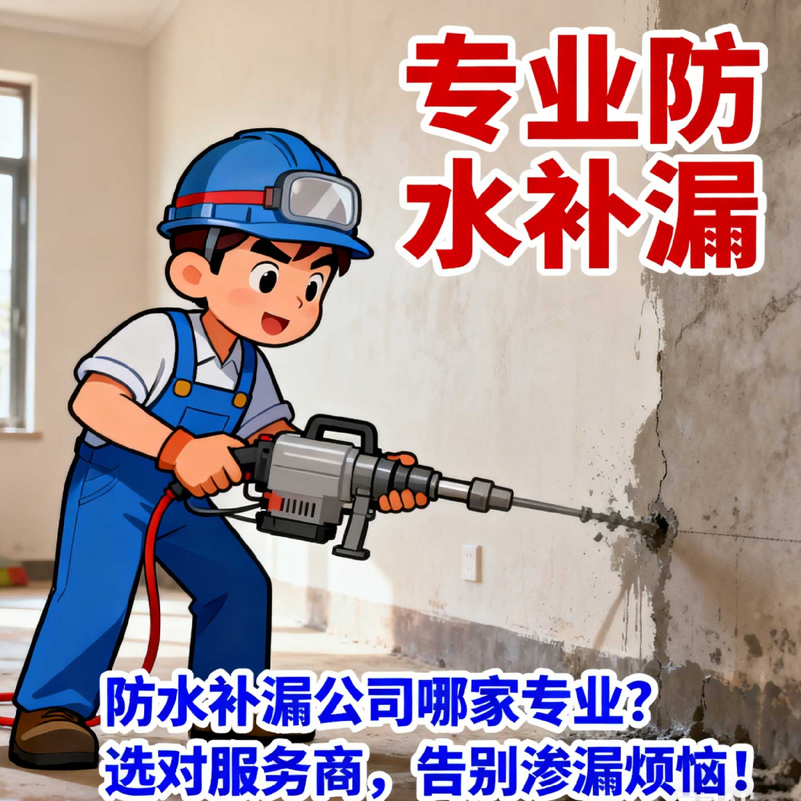 防水补漏公司哪家专业？选对服务商，告别渗漏烦恼！